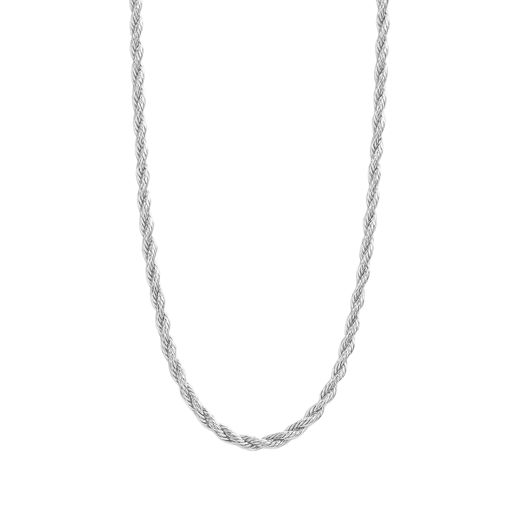 Rope Silver Chain